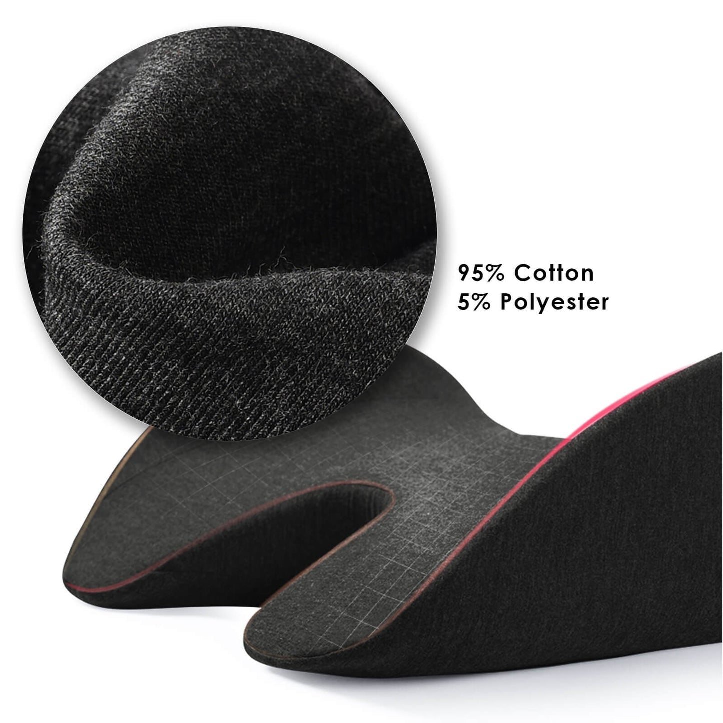 Aofit Memory Foam Lumbar Support Pillow for Sleeping