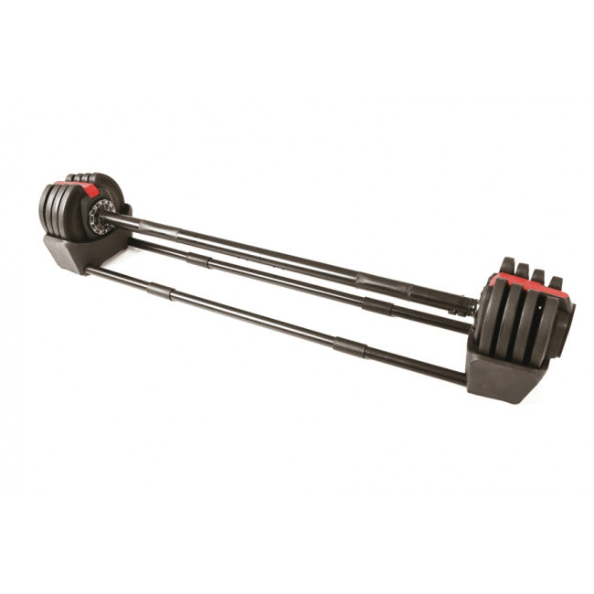 TOORX 3-in-1 Adjustable Dumbbell, Kettlebell & Barbell Set