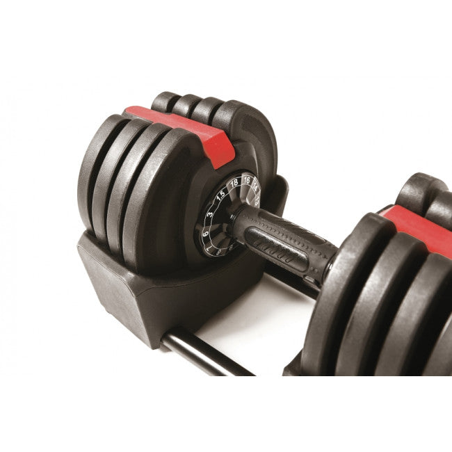 TOORX 3-in-1 Adjustable Dumbbell, Kettlebell & Barbell Set