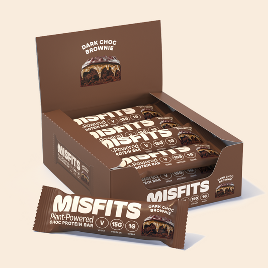 Misfits Protein Bar - Dark Choc Brownie