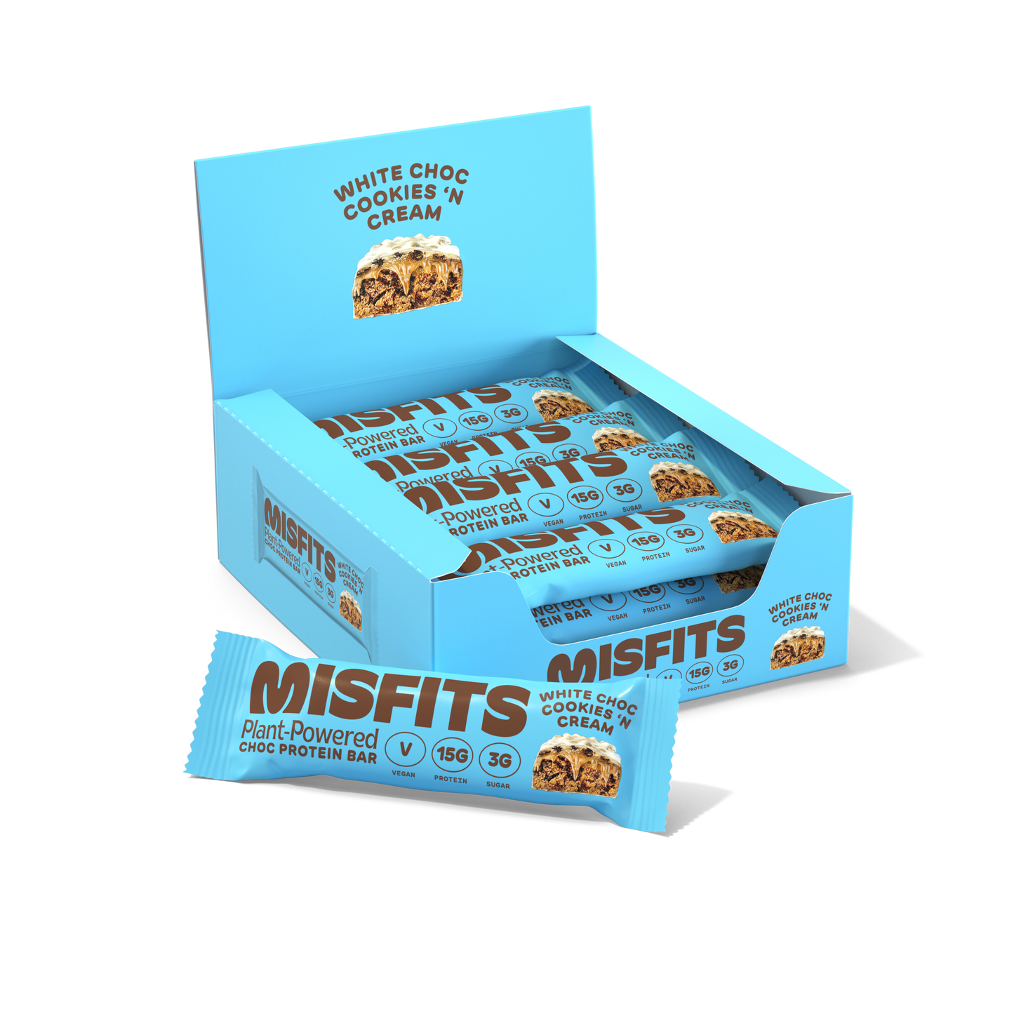 Misfits Protein Bar - Cookies & Cream