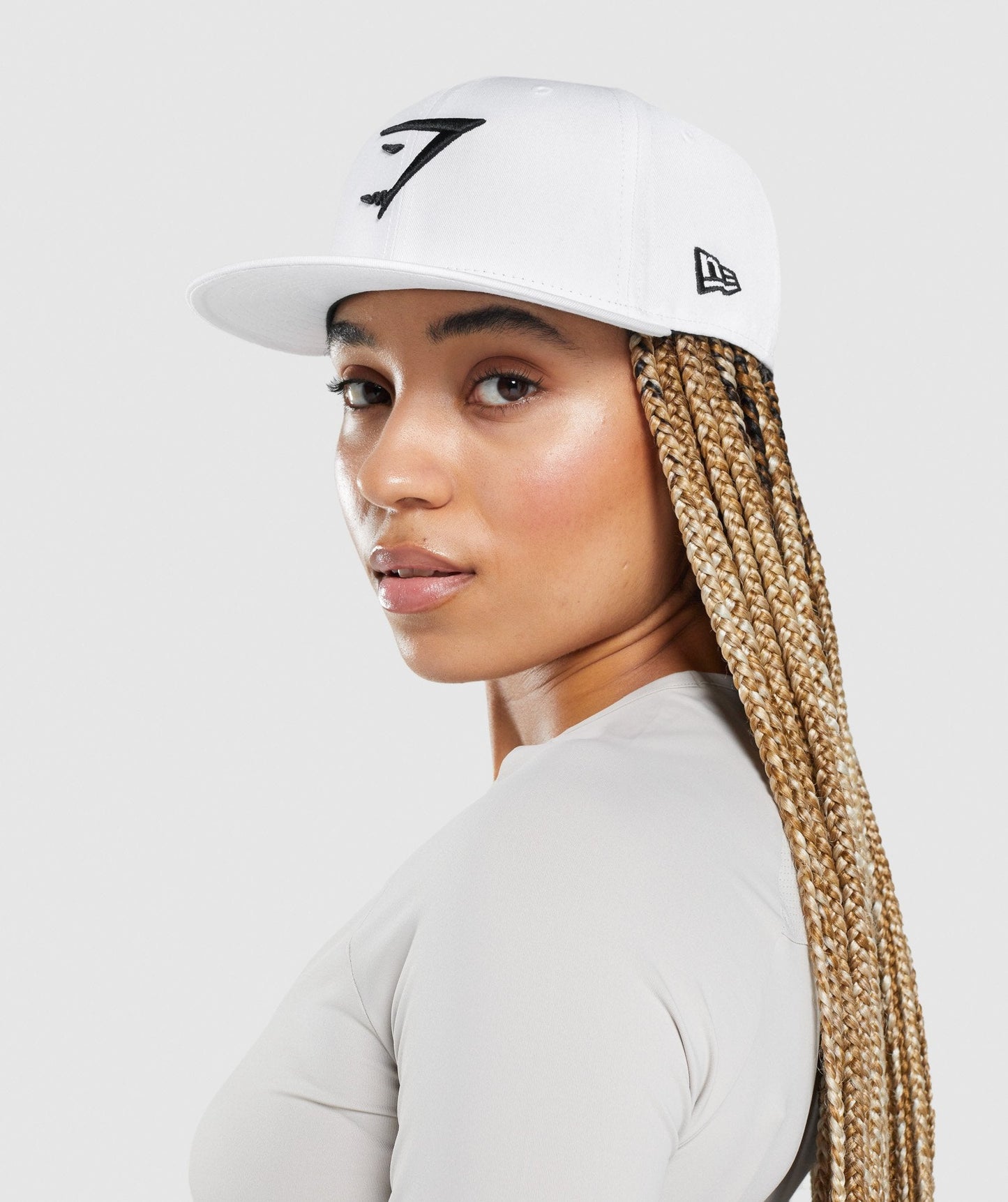 Gymshark New Era 9Fifty Snapback - White/Black