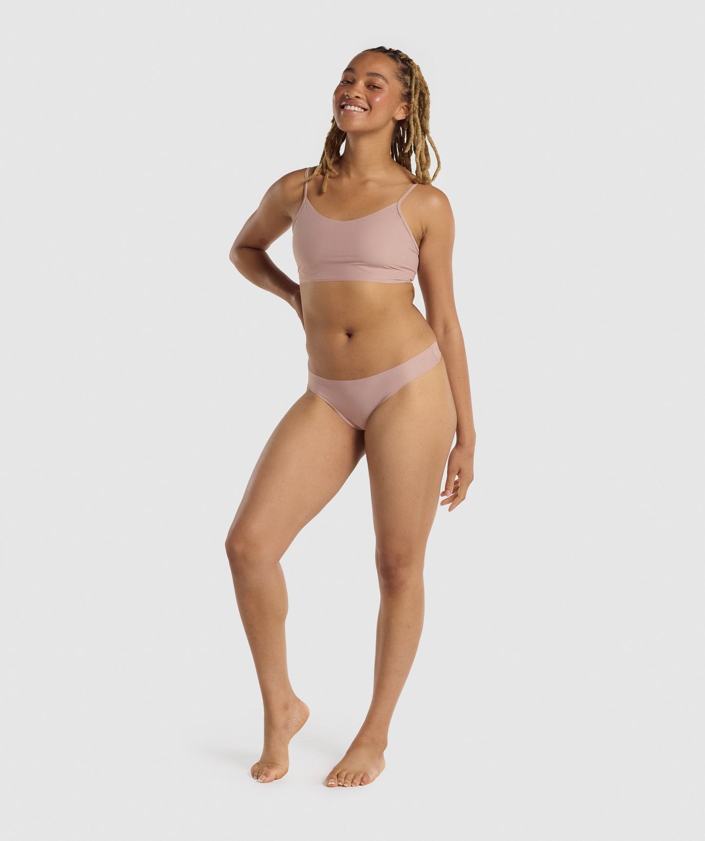 Gymshark No VPL Thong - Taupe