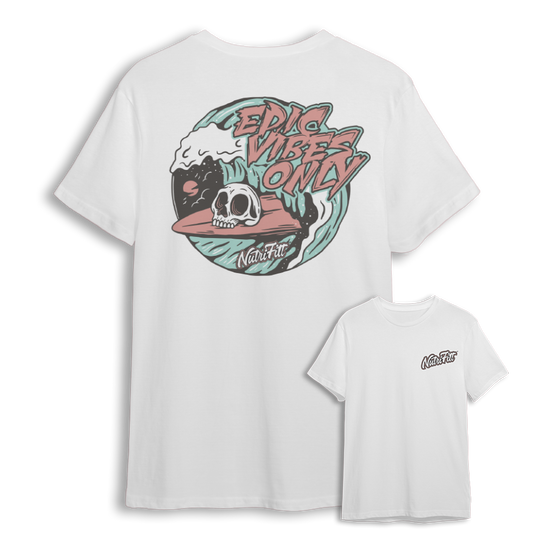 NutriFitt Epic Vibes T-Shirt - White