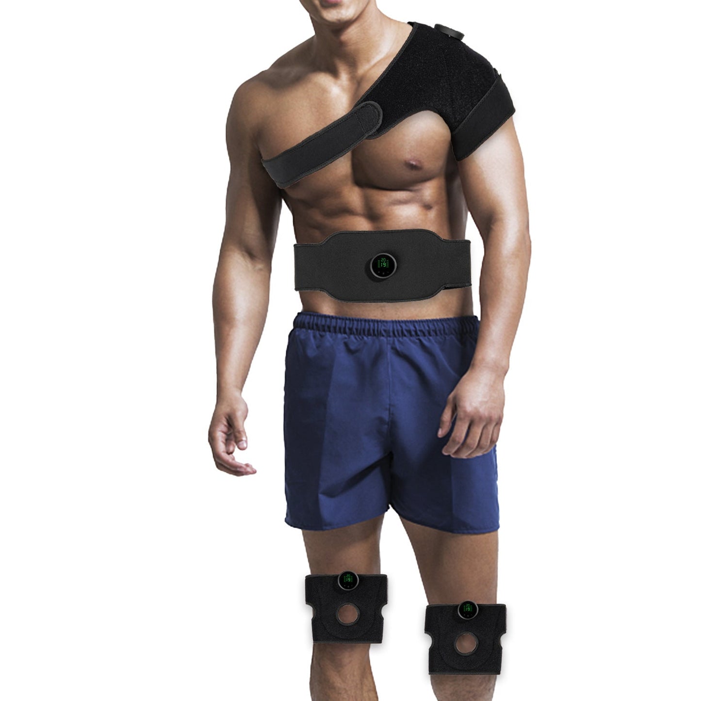 ABS Stimulator, Abdominal Toning Belt for Home Office Fitness Workout