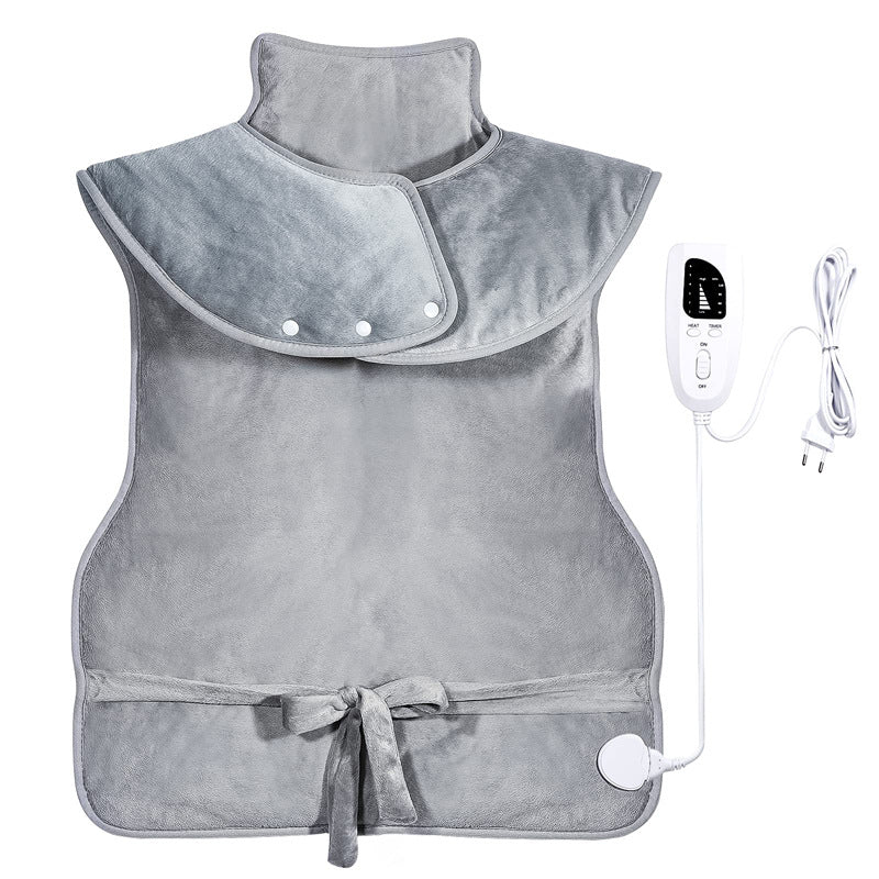 Electric Heated Pad for Neck and Shoulder, Back Pain, 37x22”