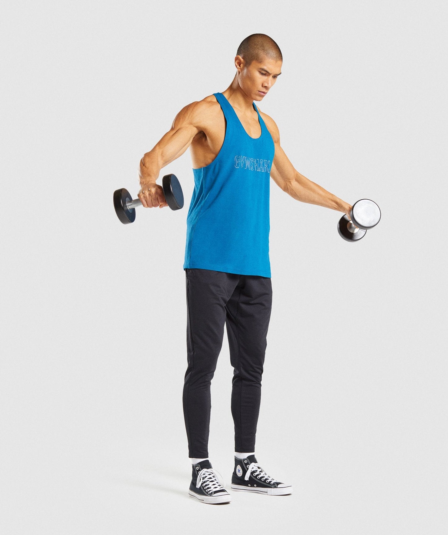 Gymshark Outline Stringer - Teal