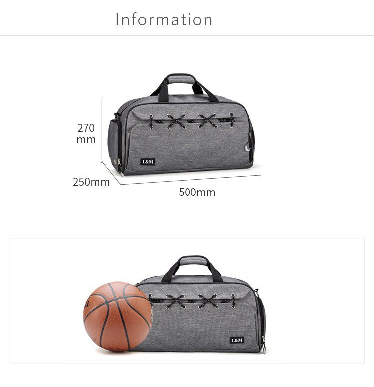Oxford Fitness Sport Gym Bag