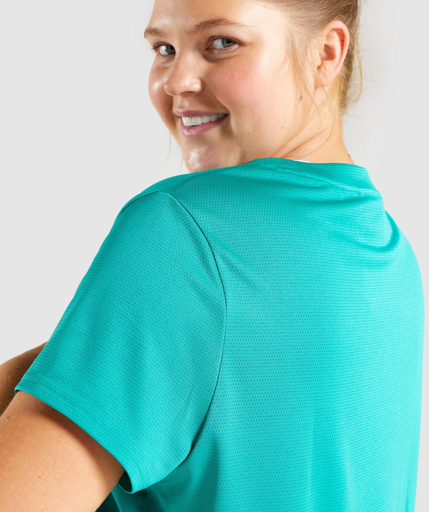 Gymshark Pulse Mesh T-Shirt - Green