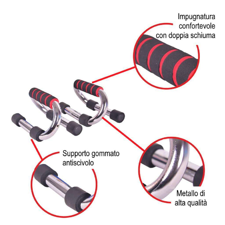[KIT COMPLETO] Suspension Strap + Push Up + Fasce Elastiche