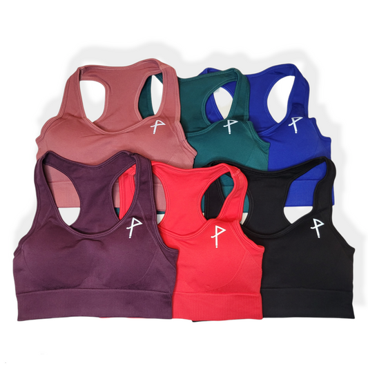 Seamless Solid Sports Bras