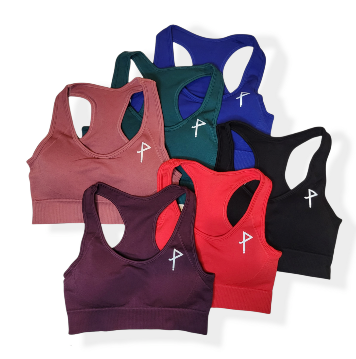 Seamless Solid Sports Bras