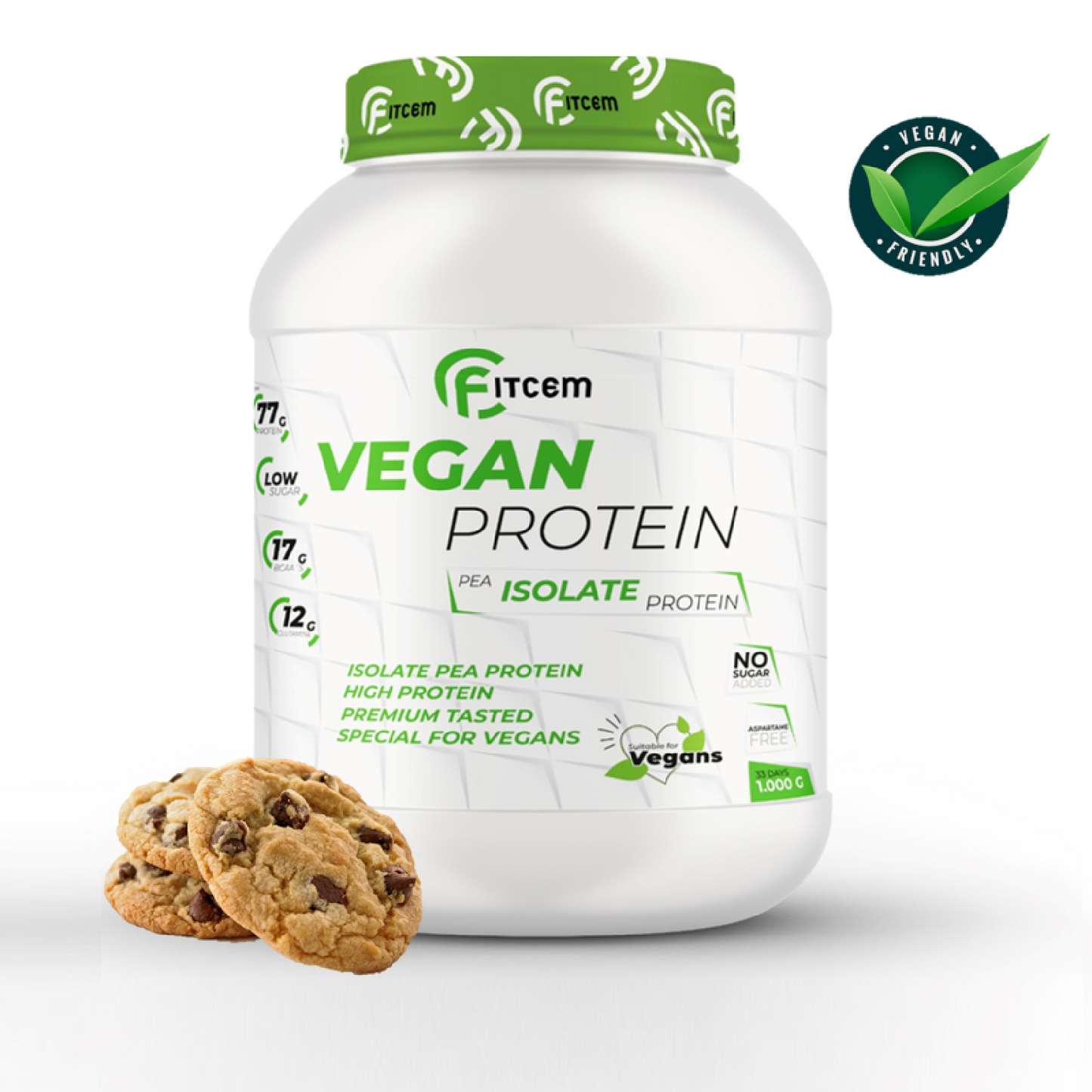 Vegan Isolate Protein - Cookies & Chocolate