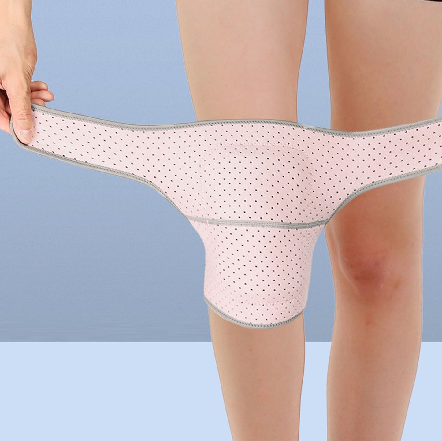 Protective Knee Pads for Gardening, House Working, Cleaning, Sports with Adjustable Straps, Soft Cushioning, 1 Pair
