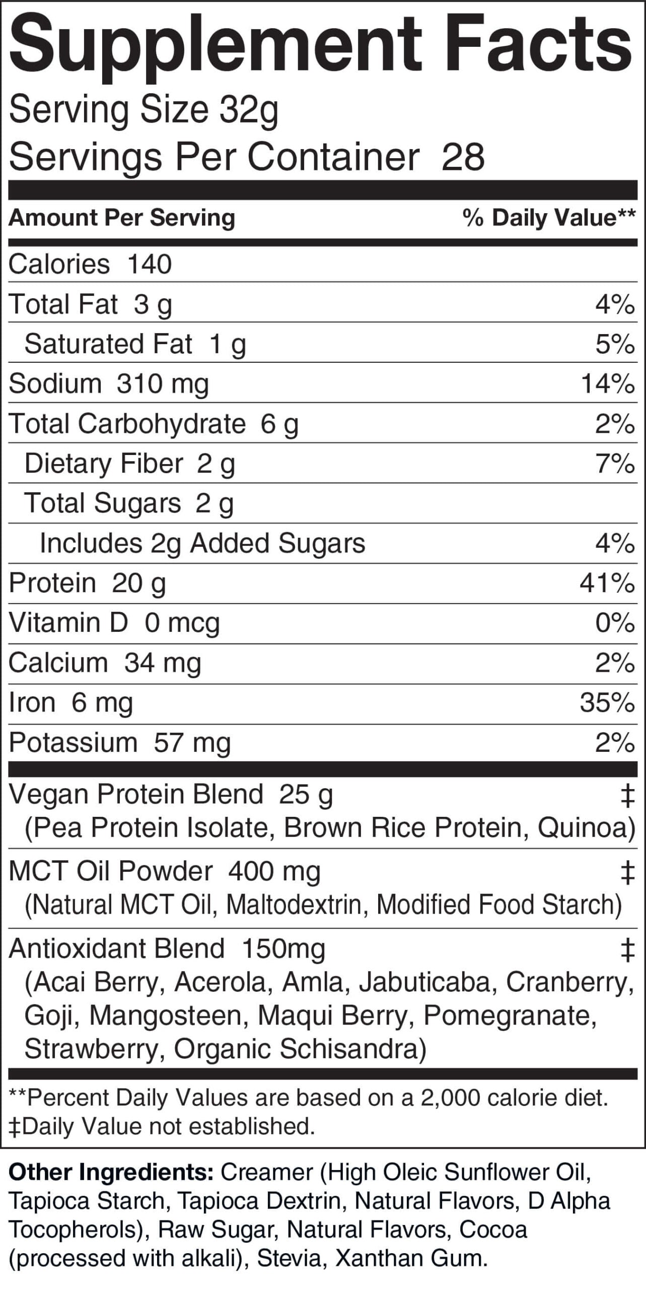 Vegan Protein Powder - Chocolate