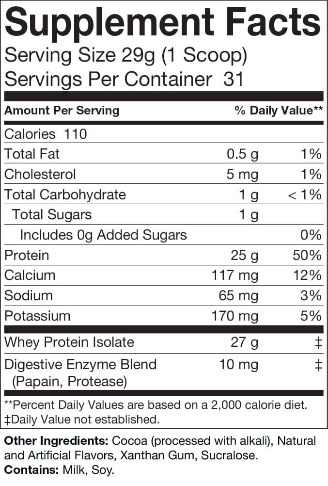 Lean Whey Protein - Chocolate
