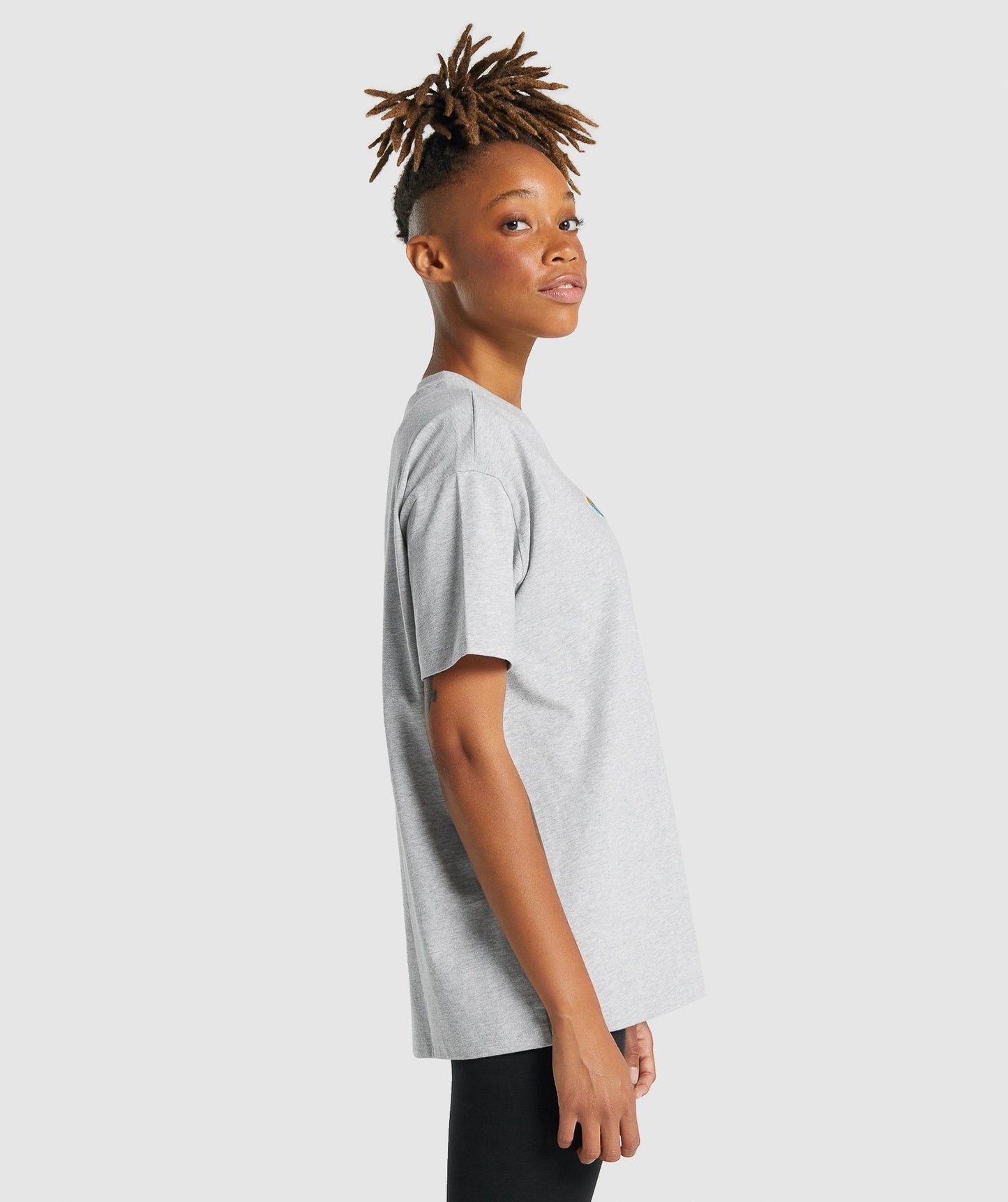 Gymshark Sundae Graphic T-Shirt - Light Grey
