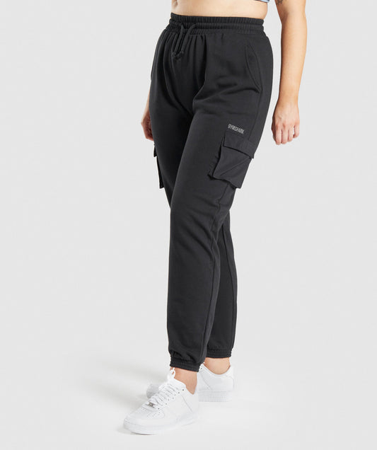Gymshark Release Joggers - Black