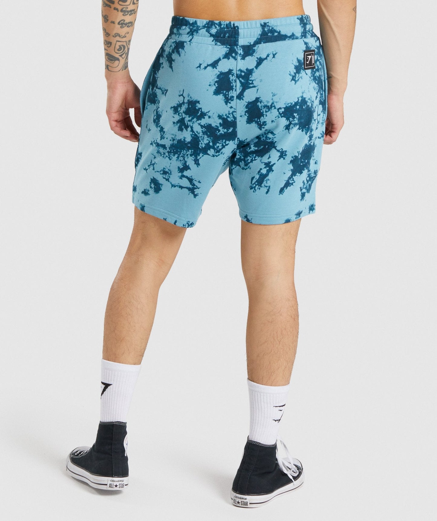 Gymshark Restore Shorts - Teal Print
