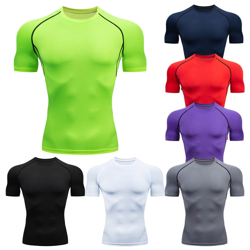 Men's Gym Compression T Shirt