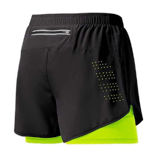 Men's 2 In 1 Gym Shorts