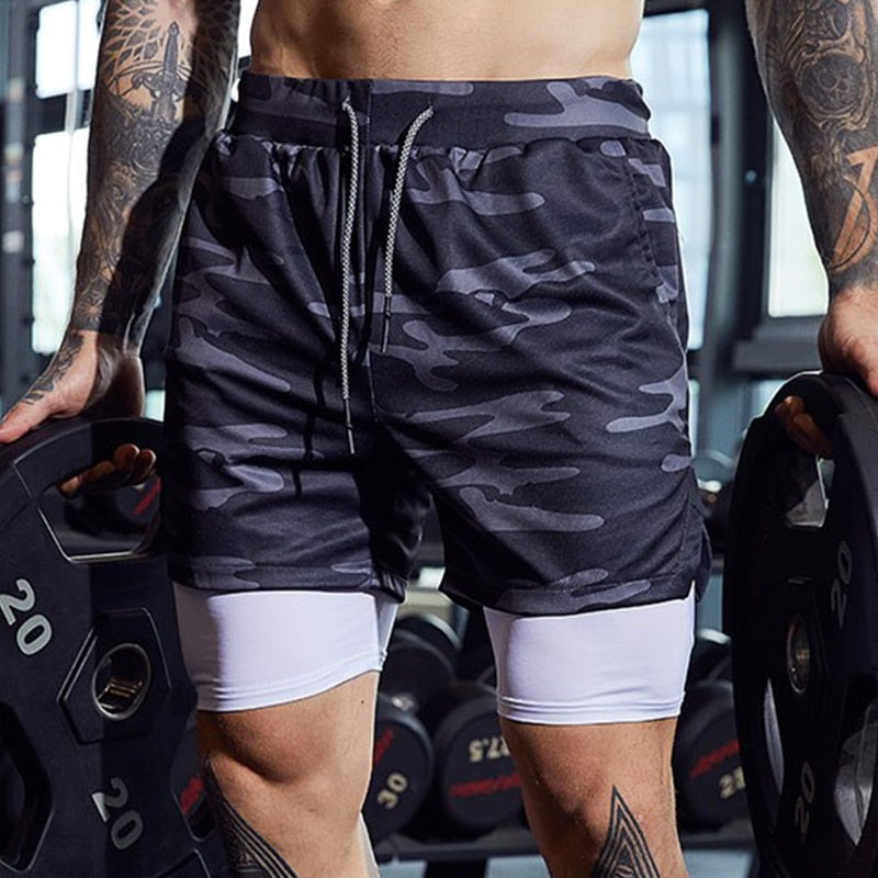 2-in-1 Compression Shorts