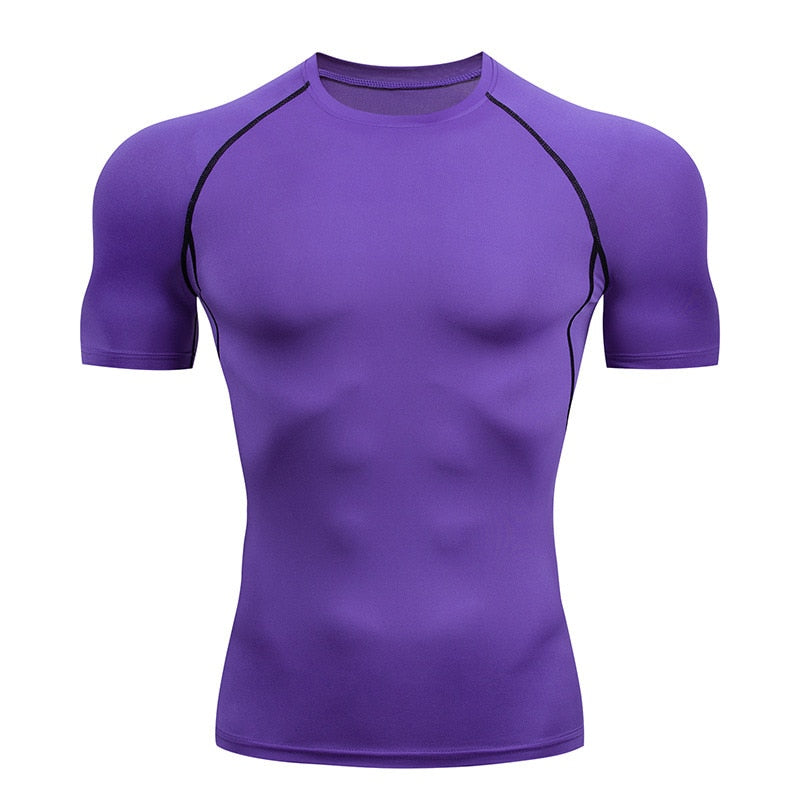 Men's Gym Compression T Shirt