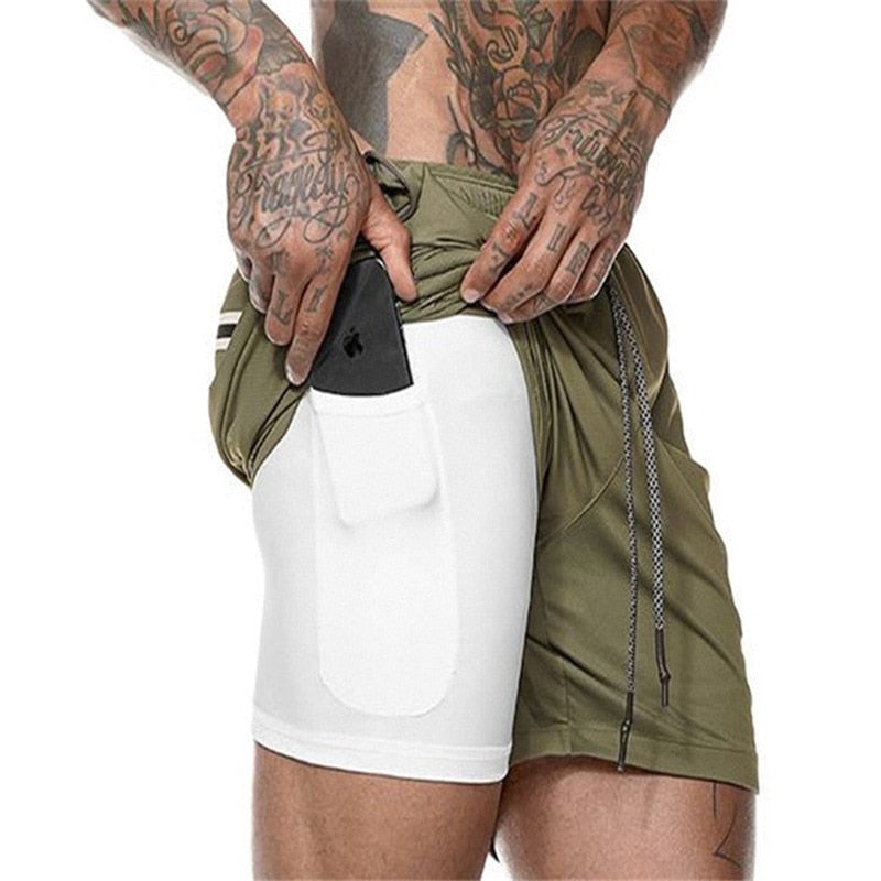 2-in-1 Compression Shorts