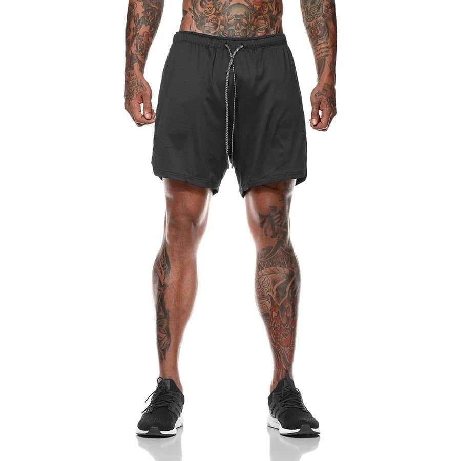 2-in-1 Compression Shorts