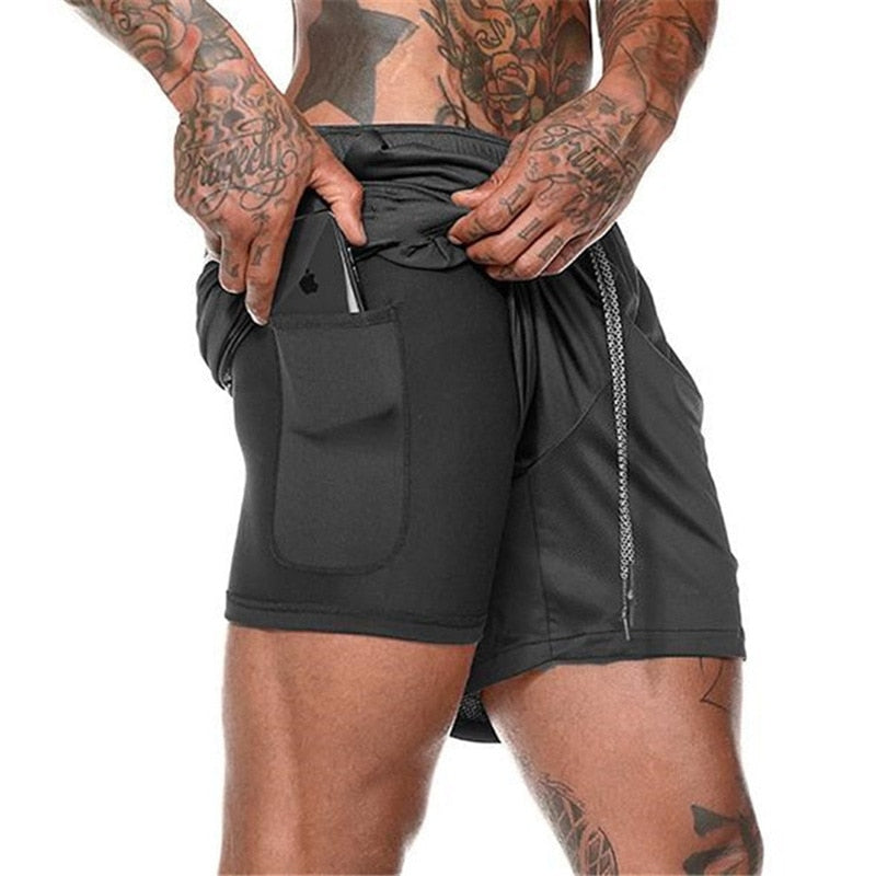 2-in-1 Compression Shorts