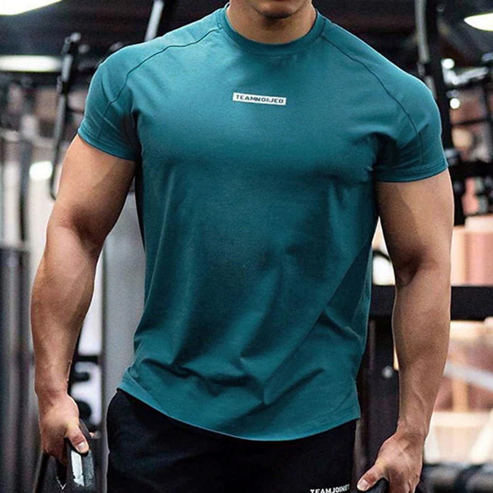 Blue Compression Training Tee