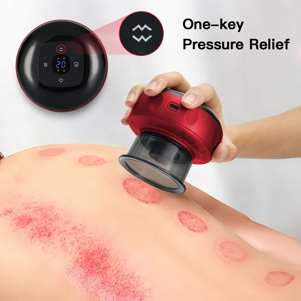 Electric Vacuum Massage Body Cup