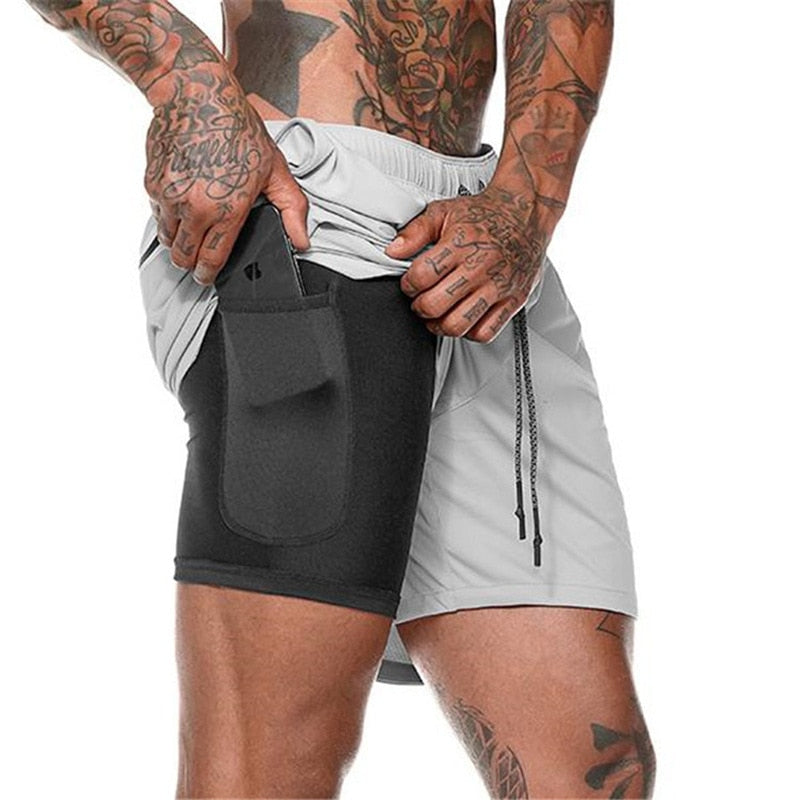 2-in-1 Compression Shorts