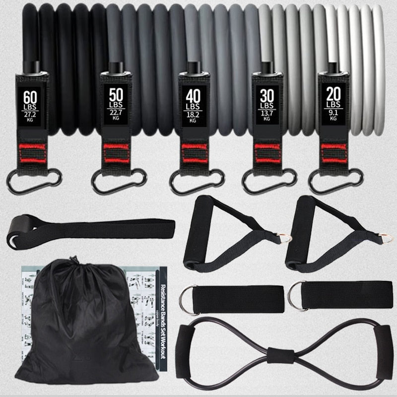 Elastic Resistance Bands Set