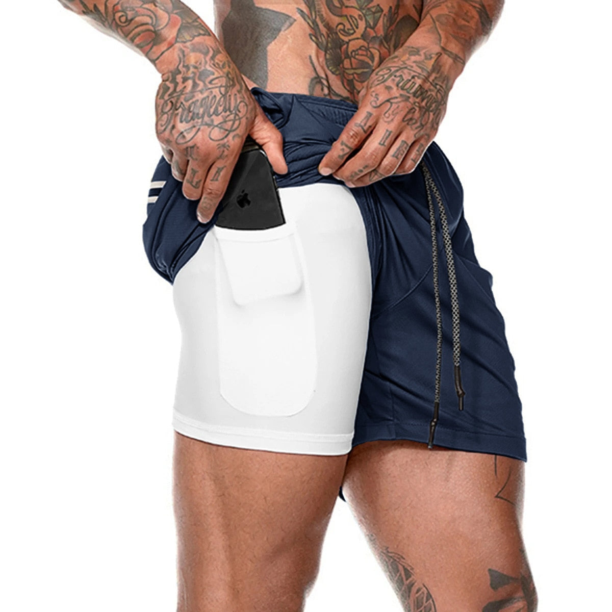 2-in-1 Compression Shorts