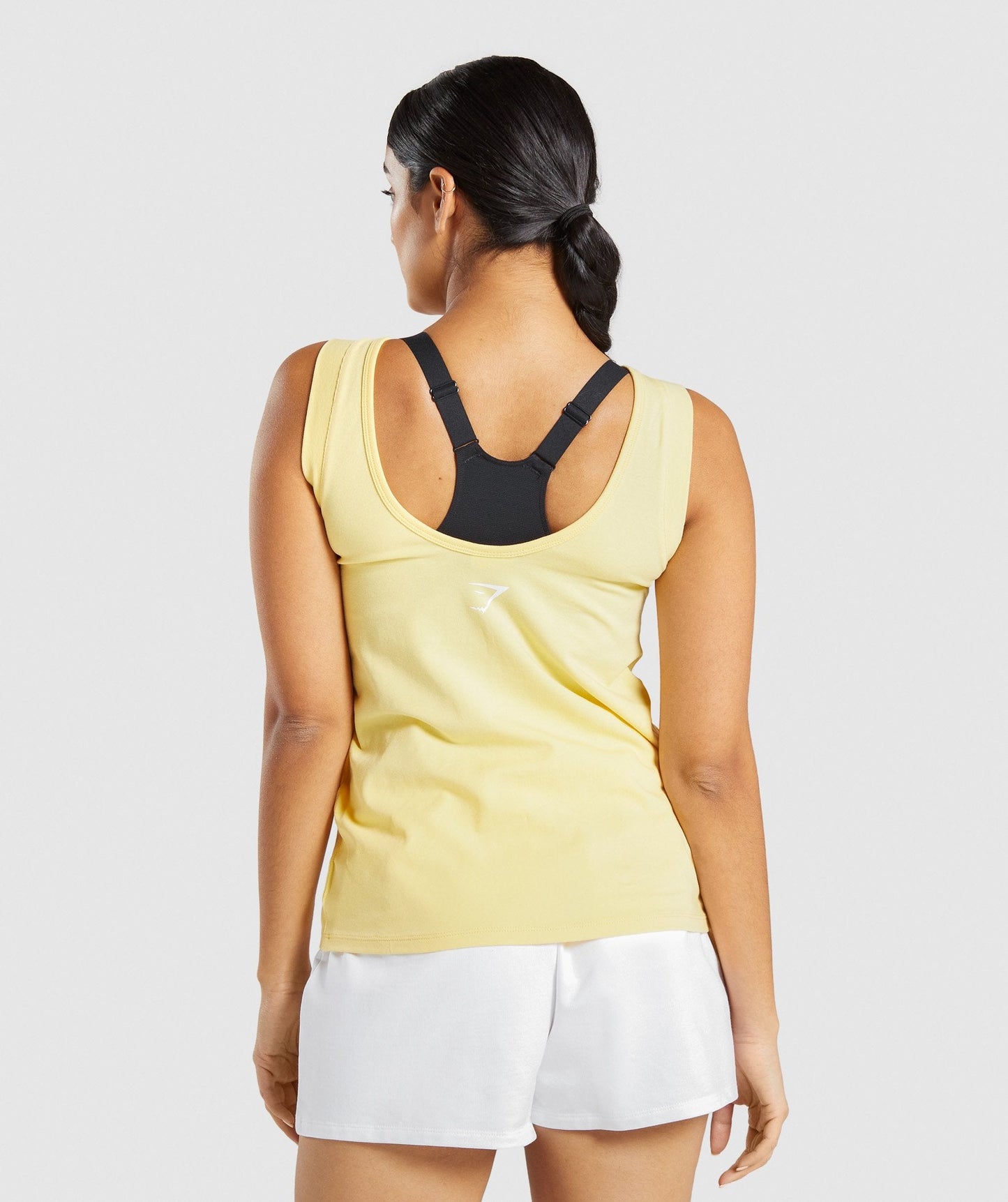 Gymshark Strobe Graphic Tank - Light Yellow