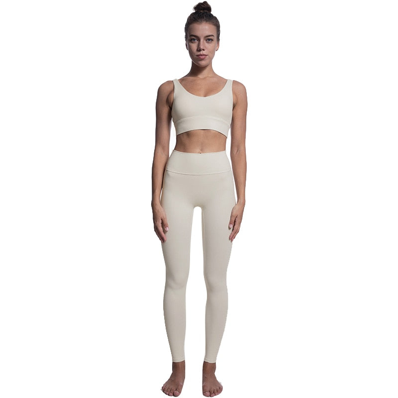 2 Piece Sports Bra and Leggings Set