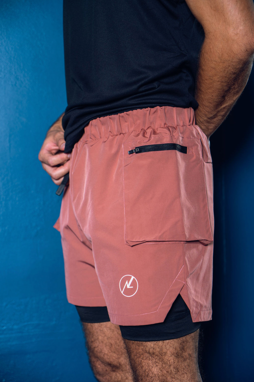 Salmon cargo short