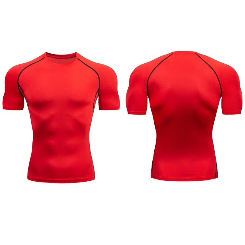 Men's Gym Compression T Shirt