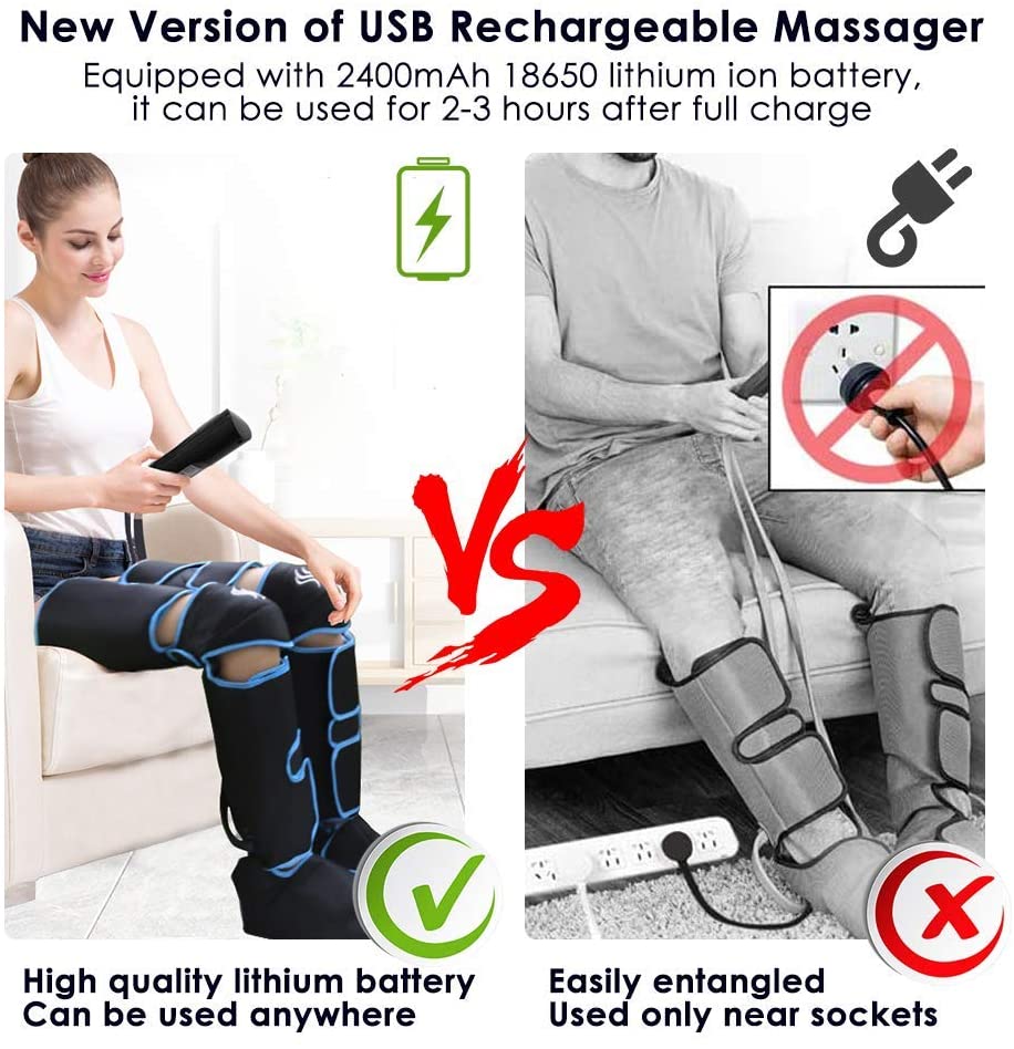 Leg-Massaging Compression Boots