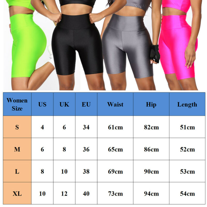 High Waist Gym Shorts