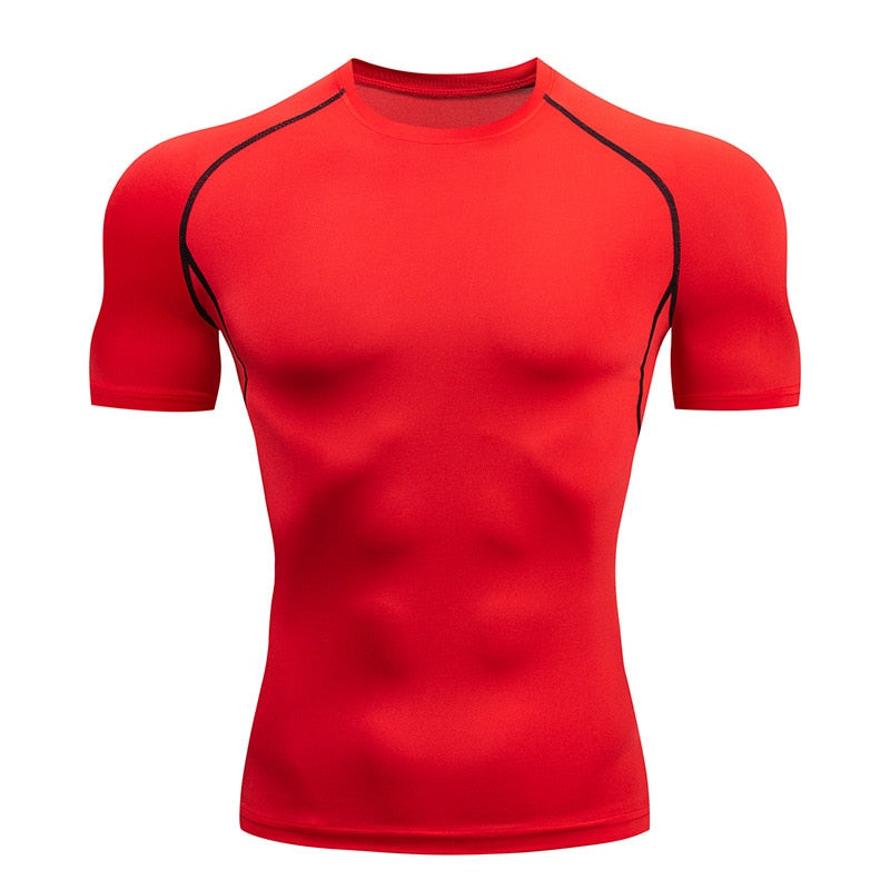 Men's Gym Compression T Shirt