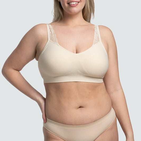 The Adjustable Comfort Bra (Lace Straps)