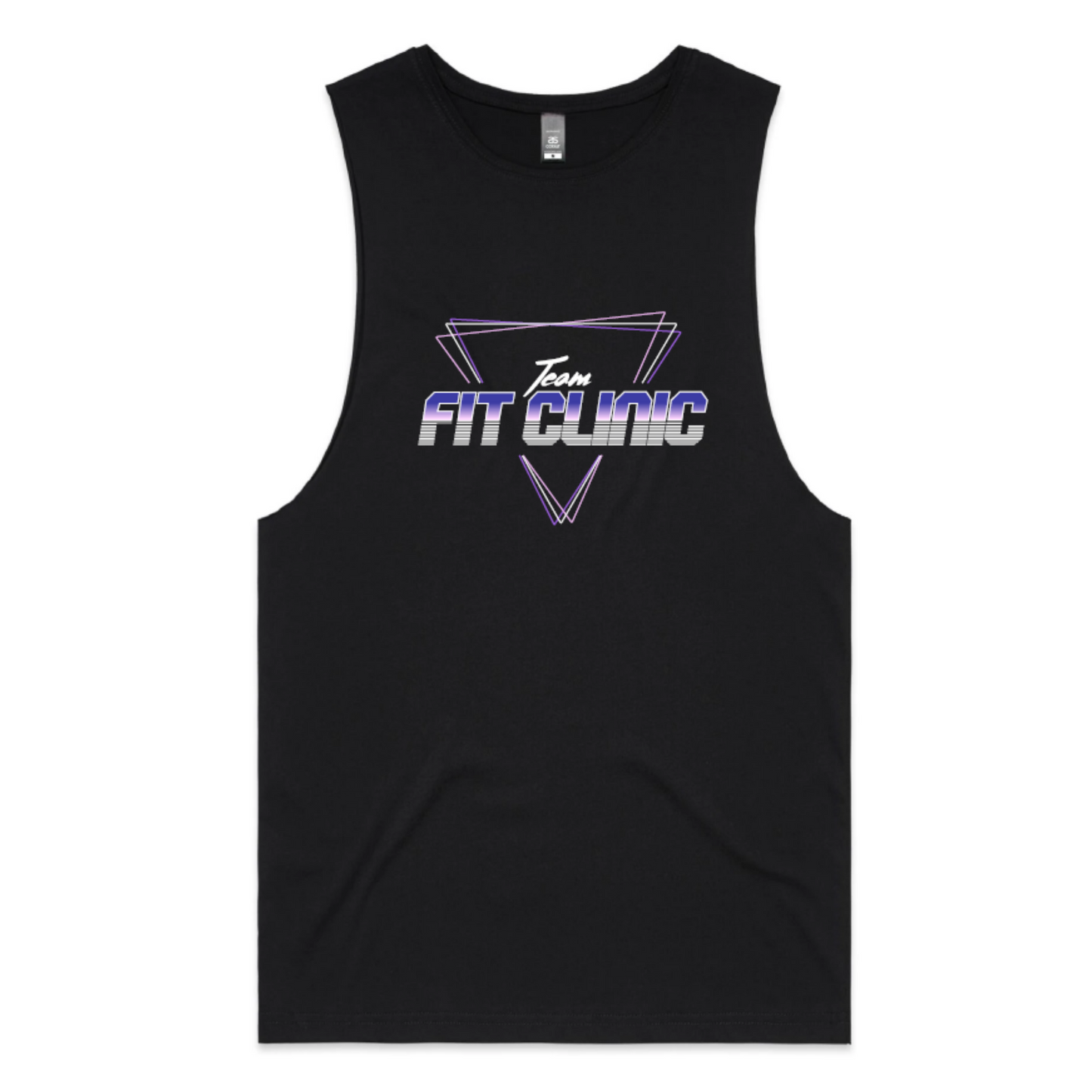 Women's Fit Clinic Retro Tank in Purple & Pink