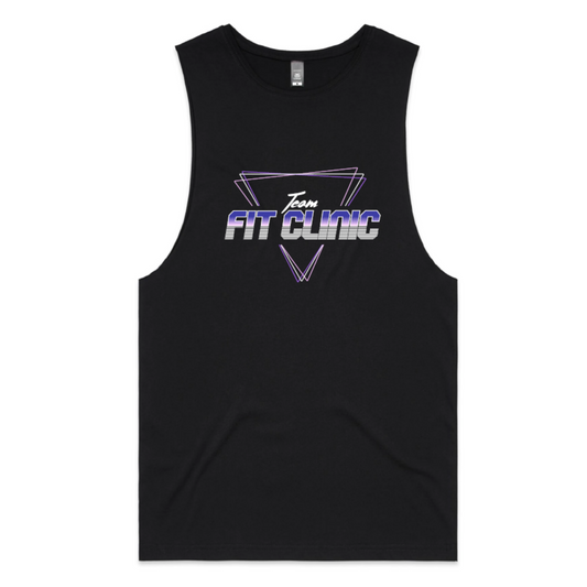 Women's Fit Clinic Retro Tank in Purple & Pink