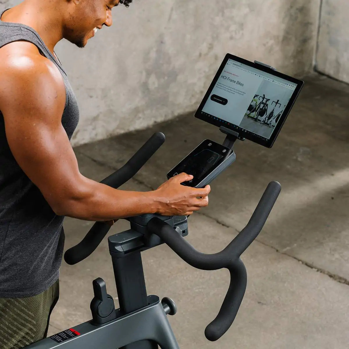Kettler HOI Speed Indoor Cycle - Stone