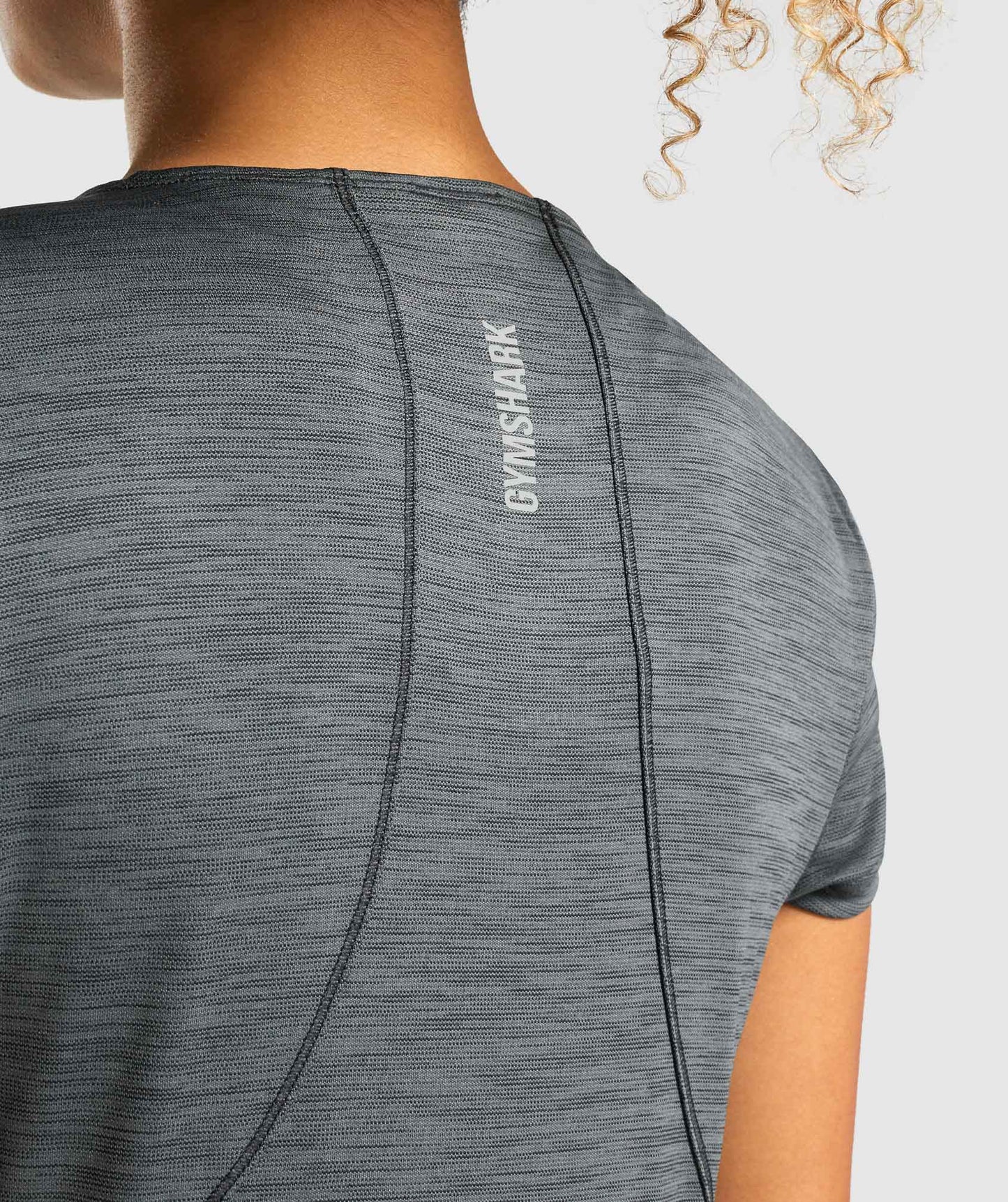 Gymshark Speed T-Shirt - Charcoal Marl