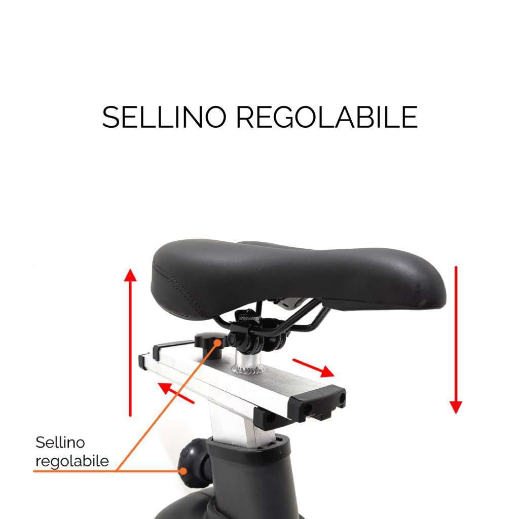 Indoor Cycling Aero Spin Bike - 18kg Flywheel