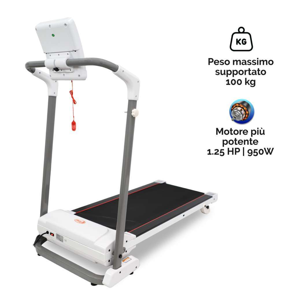 Tapis Roulant Elettrico Pieghevole 12 km/h
