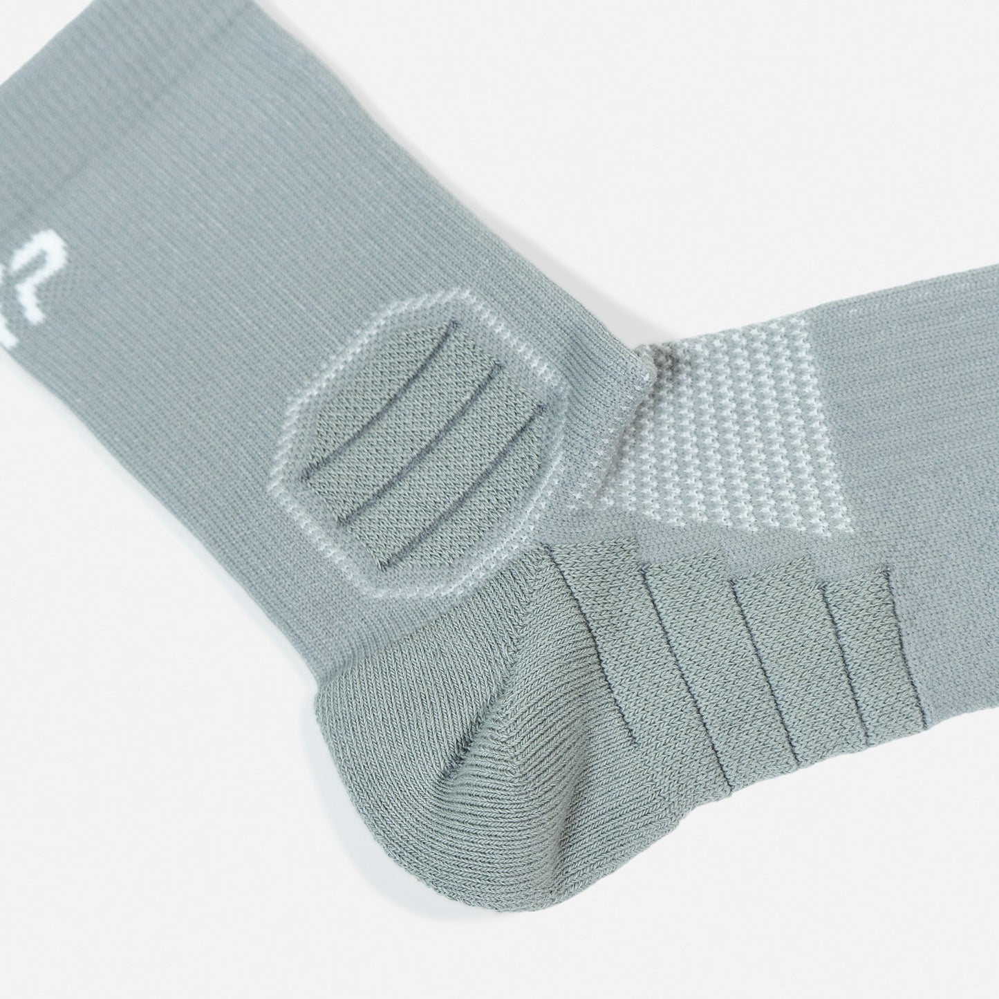 PTP TRAINING CREW SOCKS SILVER